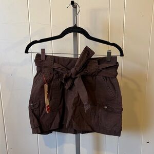 Women’s Elly B by Olian Maternity Brown Women's Skirt with Belt